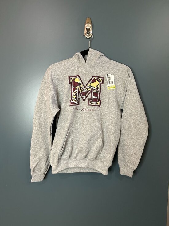 Other - NWT NCAA Morehouse College Maroon Tigers Gray Youth Hooded Sweatshirt - L